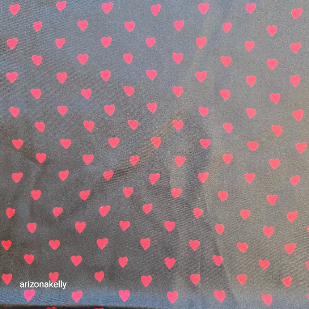 NWT Kate Spade Silk Scarf Neckerchief Hearts - Picture 6 of 7